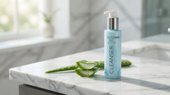 Can aloe vera be used as a facial cleanser