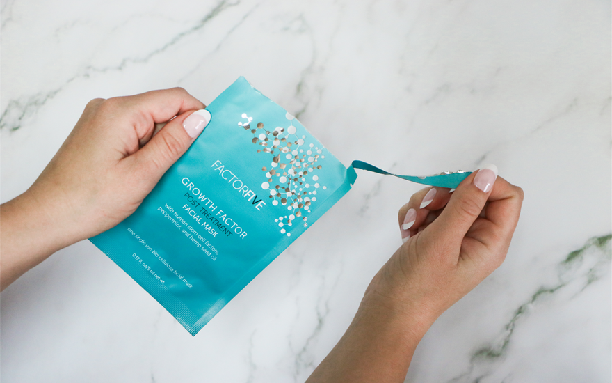 New FACTORFIVE Post Treatment Facial Mask: A Post Microneedling Must