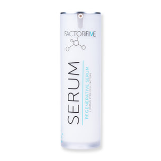 FACTORFIVE Skincare Regenerative Serum plus human stem cell growth factors