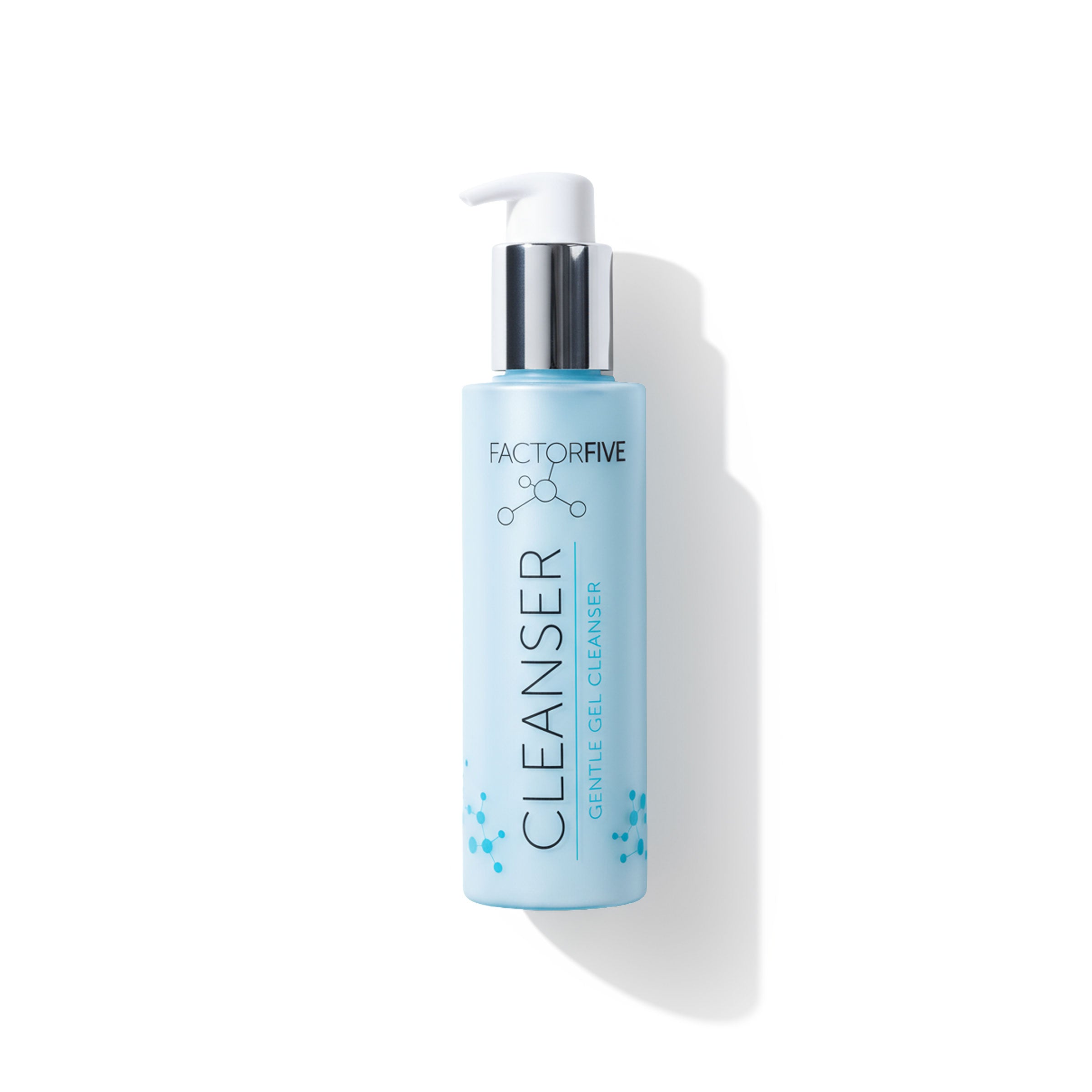FACTORFIVE Gentle Gel Cleanser bottle on a white background