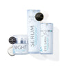FACTORFIVE Night Collection including a serum, night cream, and eye/lash product on a white background.