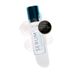regenerative serum bottle with droplets of serum on a white background, featuring 'Clinical Collective' award winner badge.
